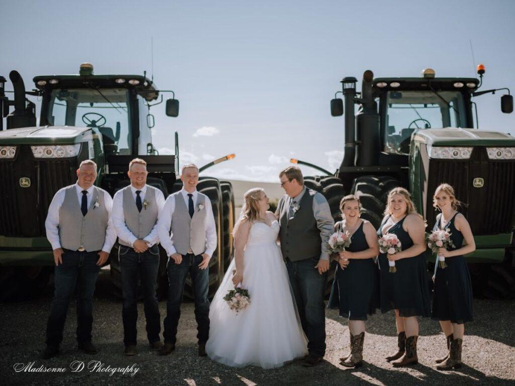 John Deere Wedding Vehicles