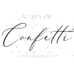 As seen on Confetti Magazine badge