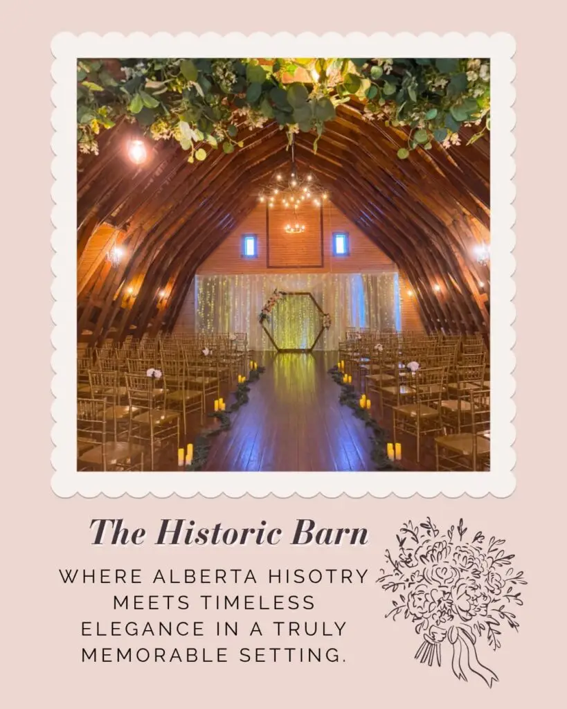 Grand Ballroom Wedding Reception at The Heritage Centre | The Heritage Centre by Mountain View Events Ltd. | The Heritage Centre by Mountain View Events Ltd. Grand Ballroom at The Heritage Centre arranged for a wedding reception beneath crystal chandeliers with round tables and gold chairs.
